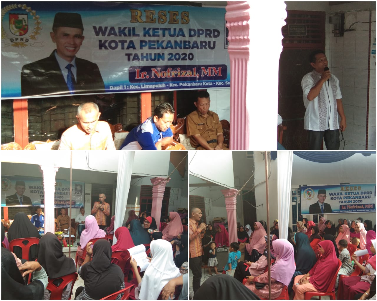 Nofrizal Turun Reses, Warga Kampung Tengah Ngadu Masalah Narkoba Hingga Kenaikan Harga Sembako