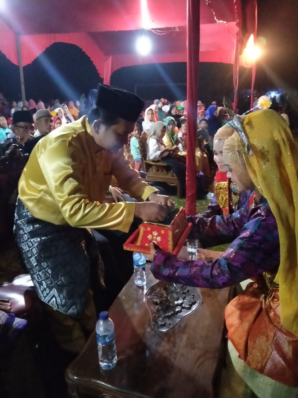 Camat Teluk Meranti Menutup Secara Resmi MTQ Tingkat Kecamatan Teluk Meranti ke-VI
