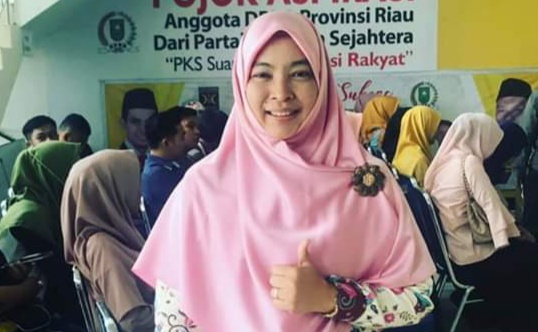 Anggota DPRD Arnita Sari Minta Pemprov Riau Liburkan Sekolah dan Kampus