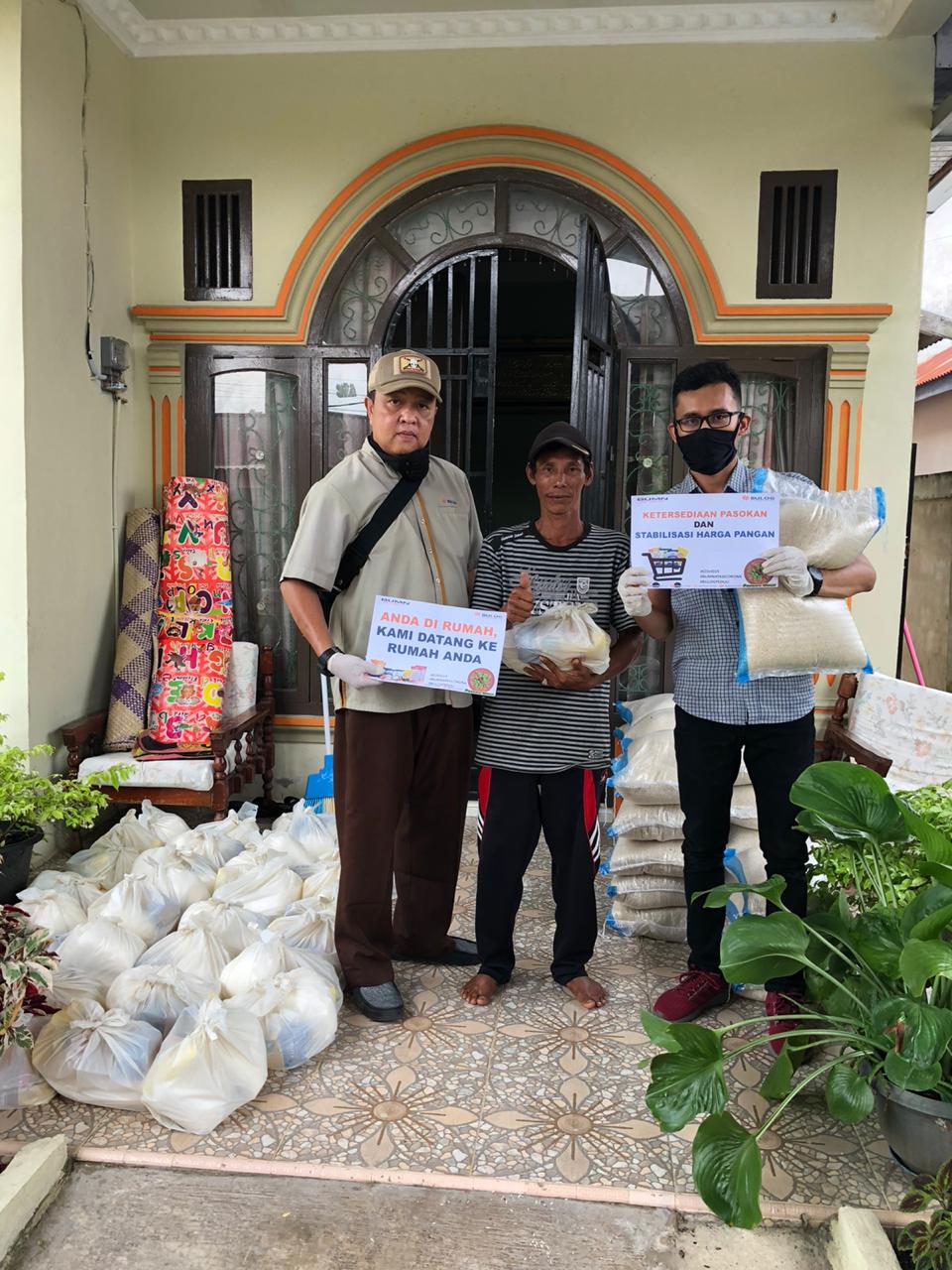 Bulog Tembilahan  Sediakan Paket sembako Murah Siap Antar ke Rumah