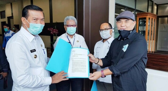 SPS Riau Sampaikan Empat Aspirasi ke Gubernur dan Bupati/Wako Se-Riau