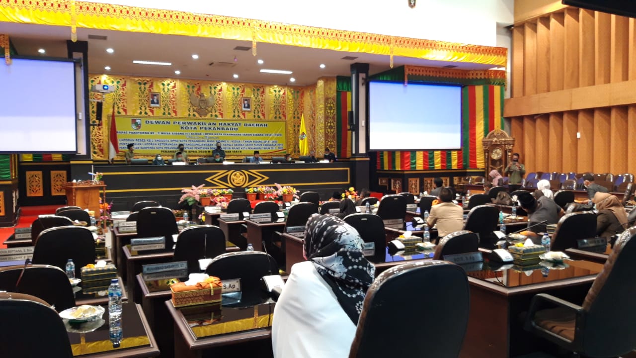 Dinilai Urgent, DPRD Pekanbaru Tetap Gelar Paripurna Laporan Reses