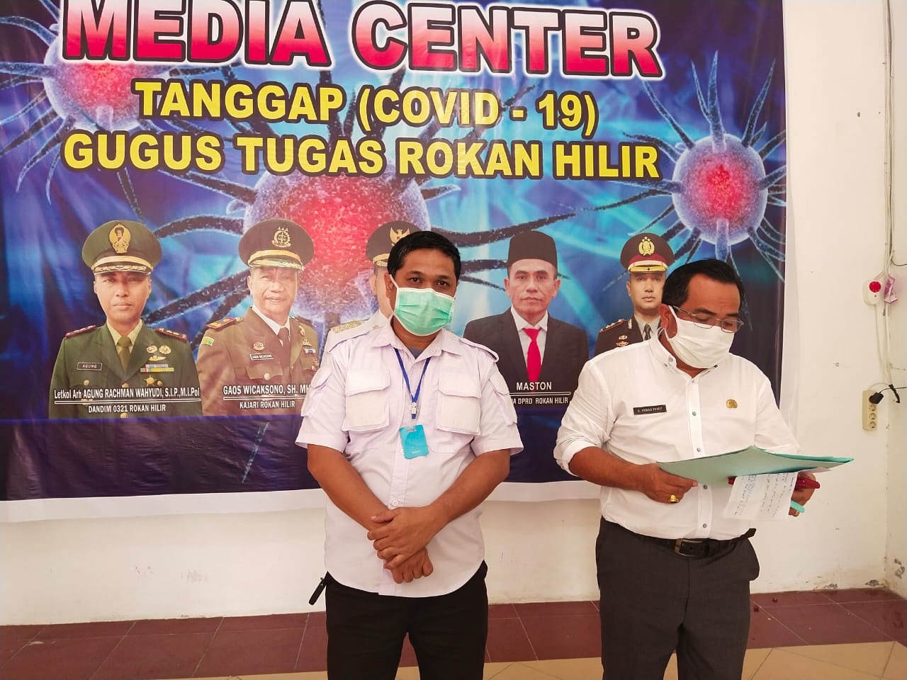 Posko Covid-19 Tidak Berfungsi, Jubir Gugus Tugas Rohil Angkat Bicara