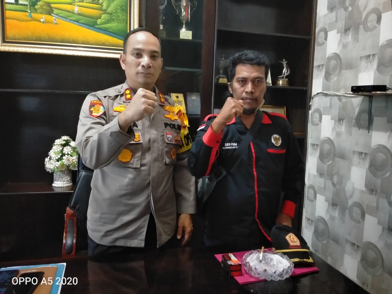 Jalin Sinergitas,Â PJI Pelalawan Silaturahmi Dengan Kapolres Pelalawan