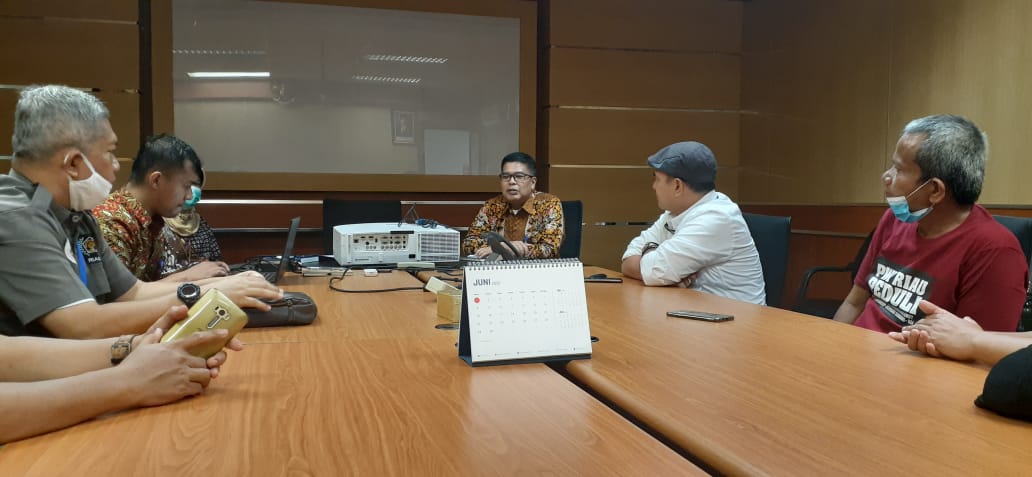 Pengurus PWI Riau Anjangsana ke Kantor BI Perwakilan Pekanbaru