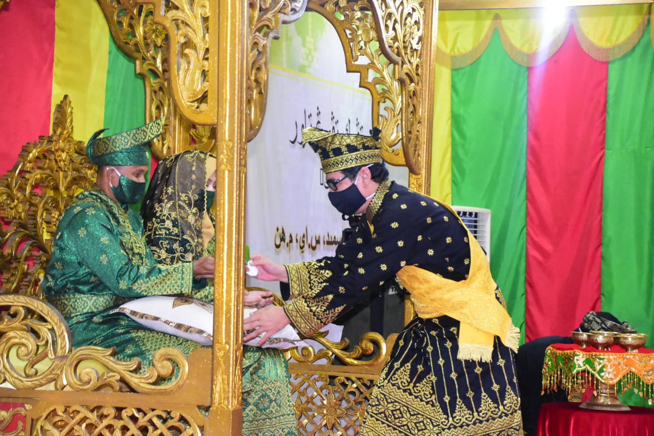 Khidmat, Upacara Tepuk Tepung Tawar Danrem 031/WB Brigjen TNI M. Syech Ismed