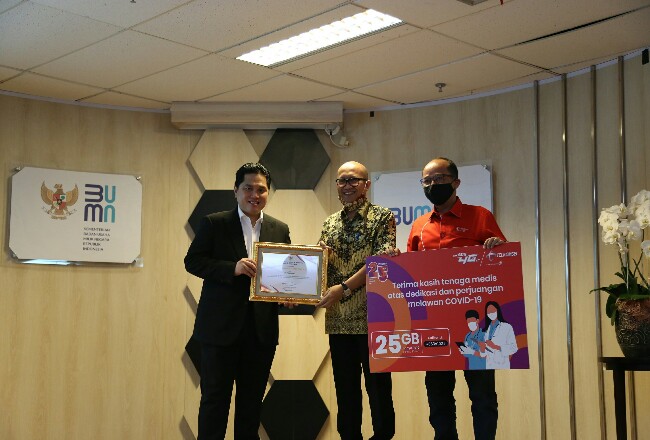 Apresiasi 10.000 Relawan Covid-19, Telkomsel Hadirkan Paket Data 25GBÂ 