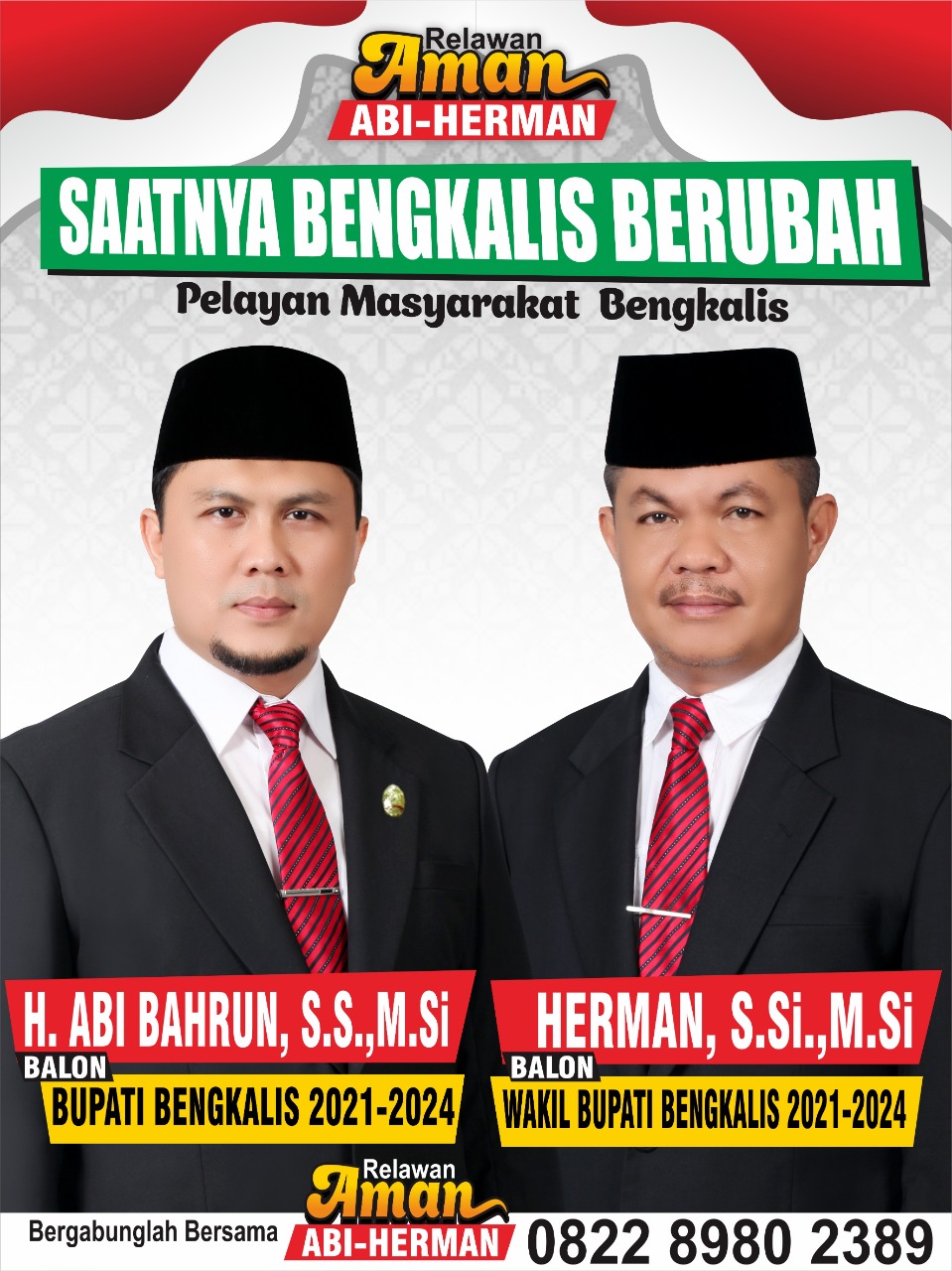PKS-PPP Bengkalis Bertekad Menangkan Abi Bahrun-Herman (AMAN)Â 