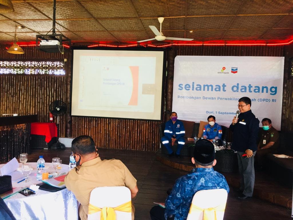 Ketua DPD RI La Nyalla : Di Masa Transisi Ini Chevron Tetap Bekerja Seperti Biasa