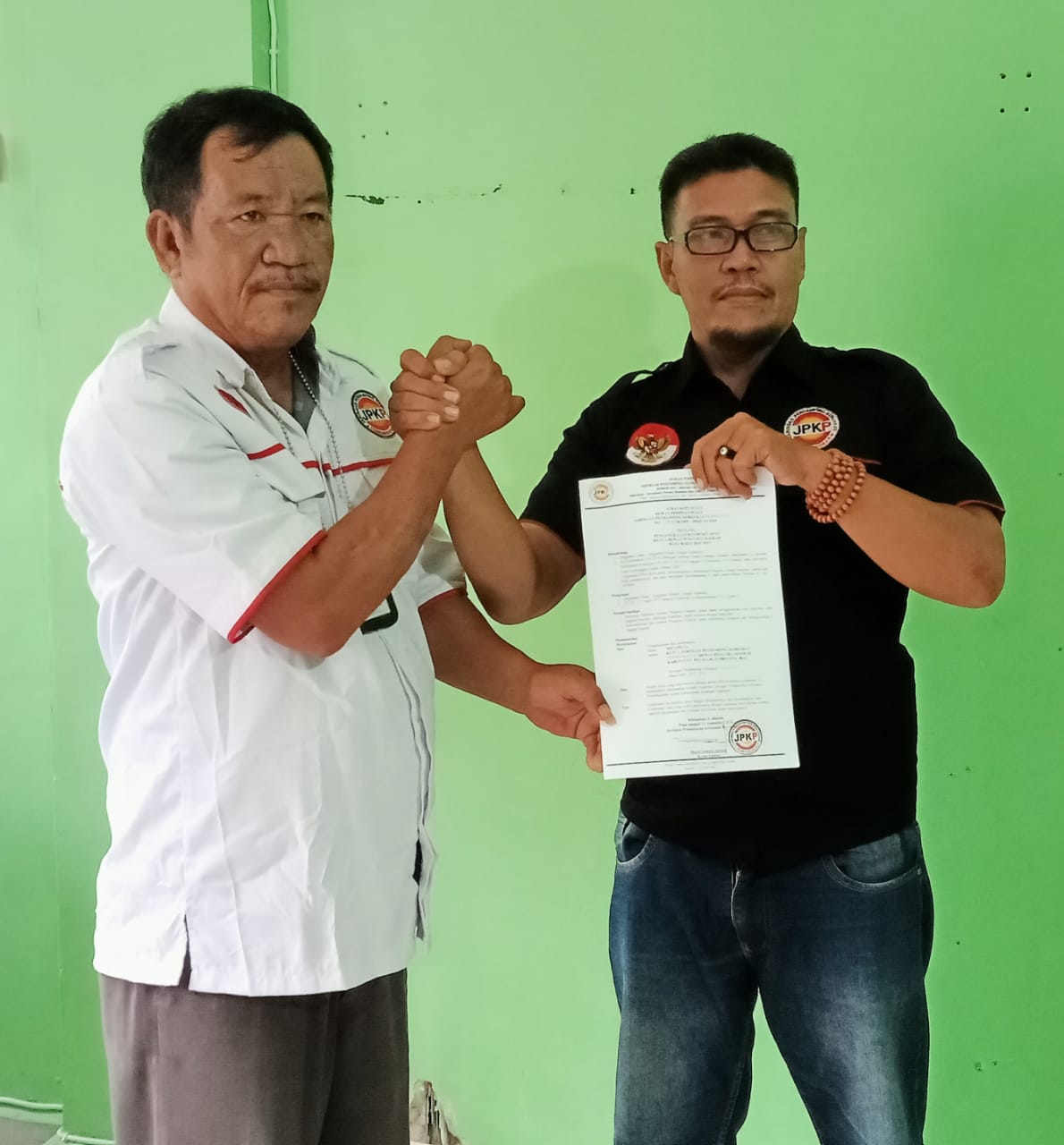 SK Diserahkan, DPD JPKP Pelalawan Resmi Terbentuk