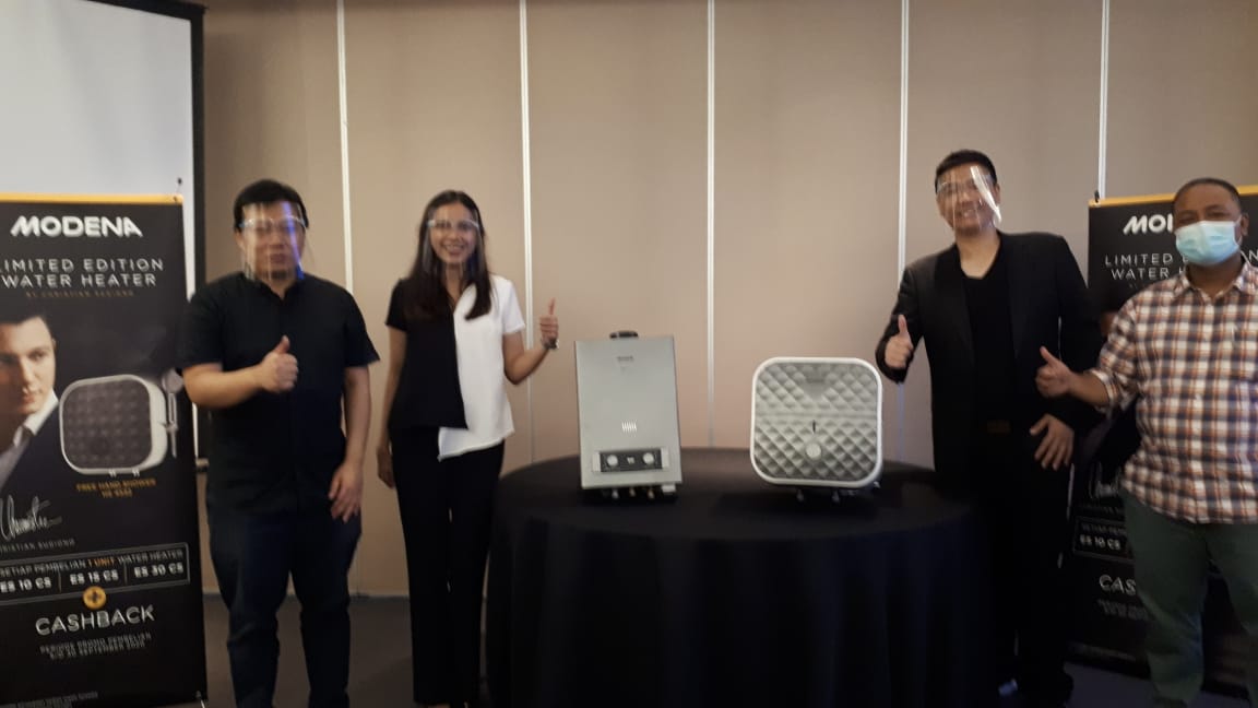 MODENA dan Christian Sugiono Hadirkan Limited Edition Water Heater