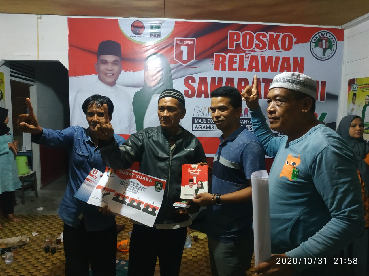 Relawan Bengkalis-Bantan Siap Memenangkan KDI