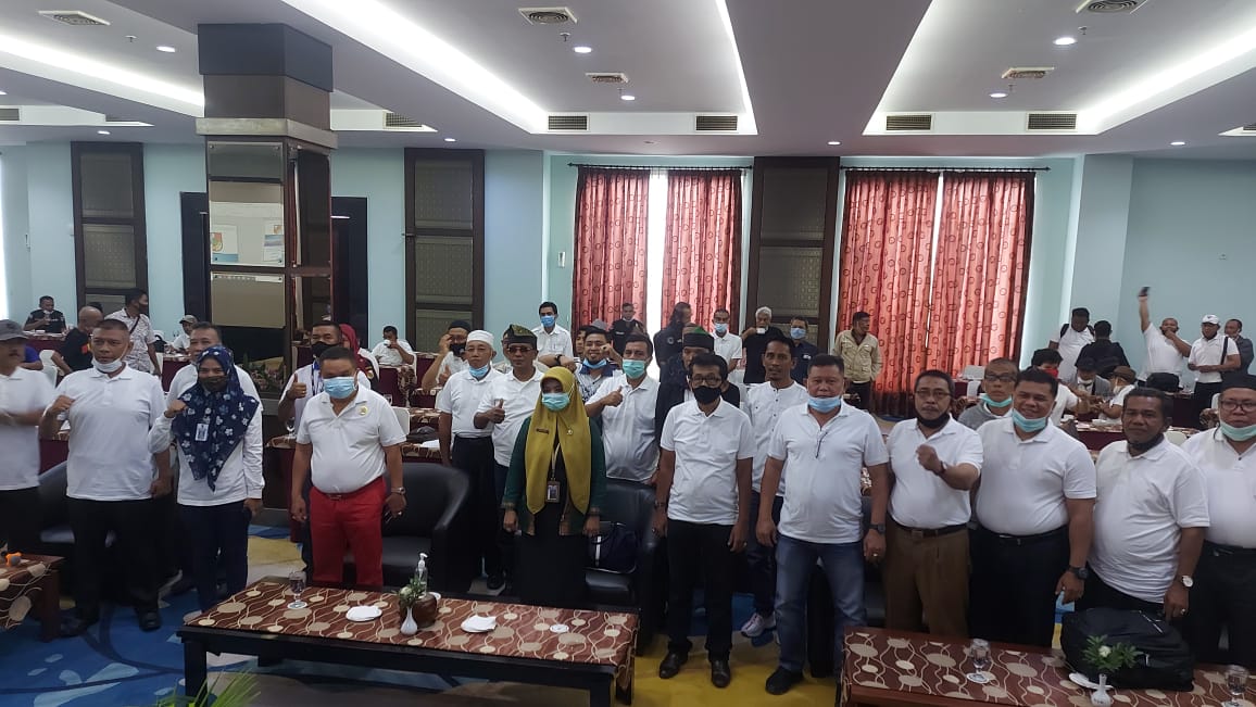 Badan Pemberdayaan Pemko Pekanbaru Taja Pelatihan Penguatan Kelembagaan LPM