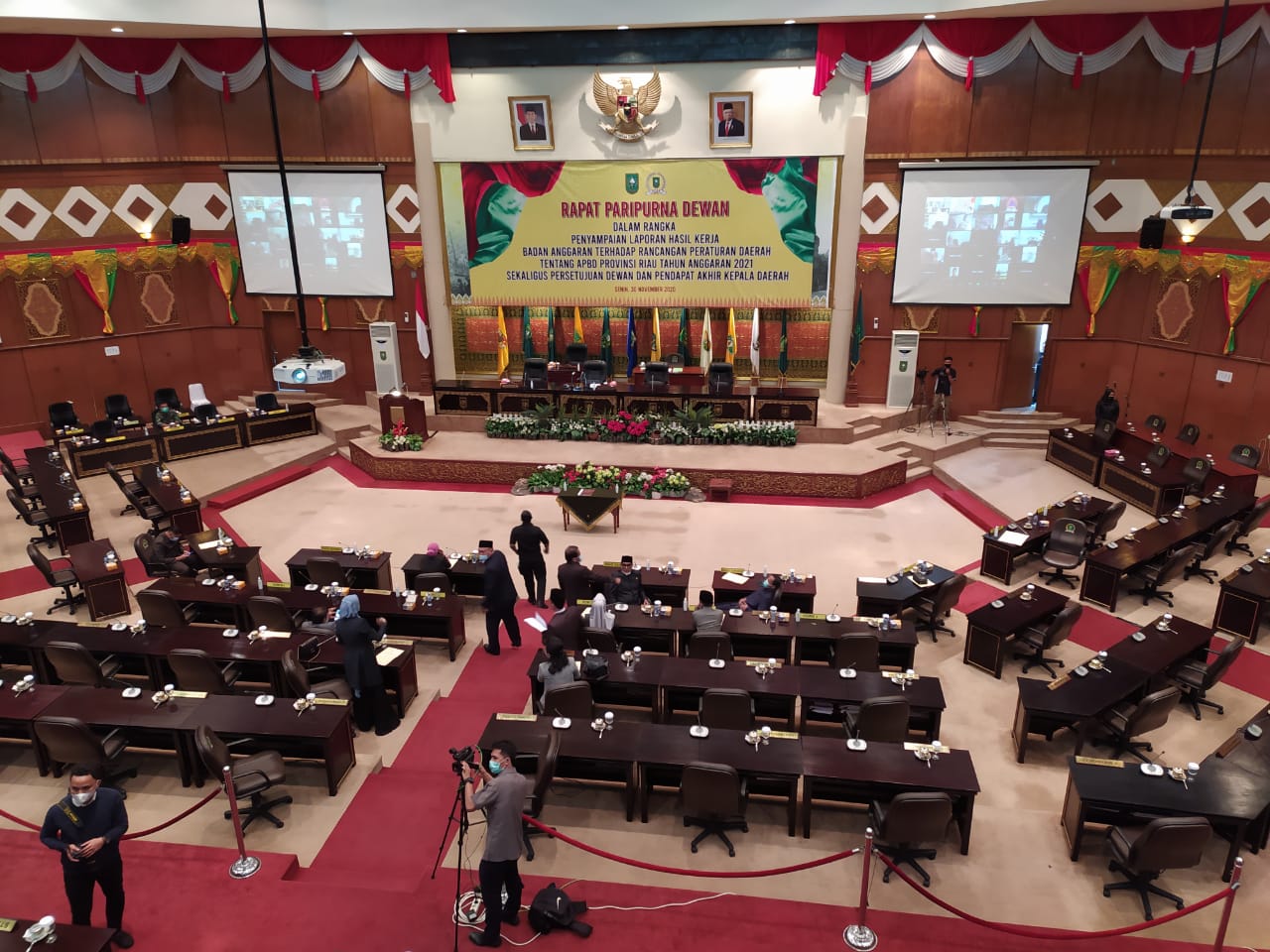 Sah, APBD Riau 2021 Sebesar Rp9, 132 Triliun