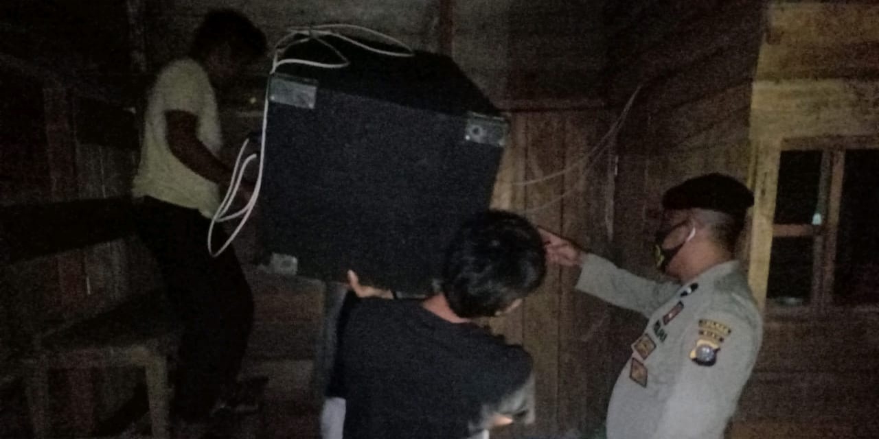 Polsek Kuantan Mudik Geledah Empat Rumah yang Dijadikan Warung Remang-remang