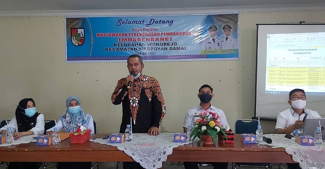 Musrenbang Se-Kelurahan Kota Pekanbaru untuk Rencana Kegiatan 2022 Dimulai