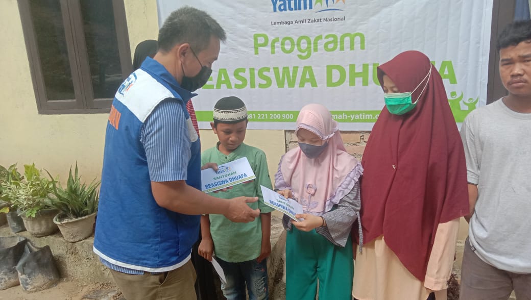 Bantuan Pendidikan Rumah Yatim untuk Yatim dan Dhuafa Pekanbaru Riau