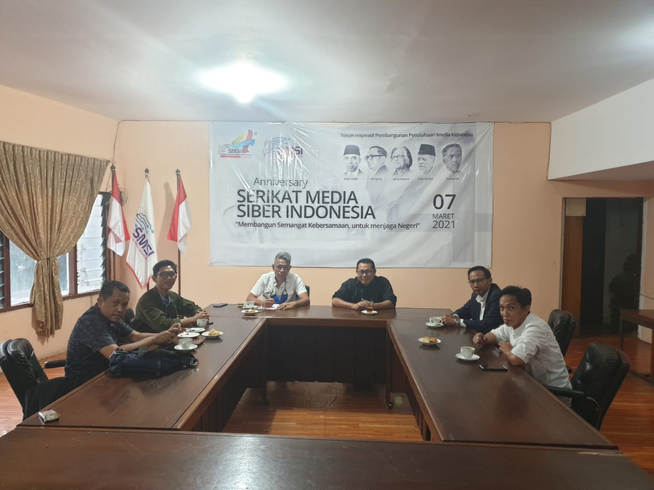 Ketua Umum PRD Kantor Pusat SMSI Bahas Masa Depan Bangsa