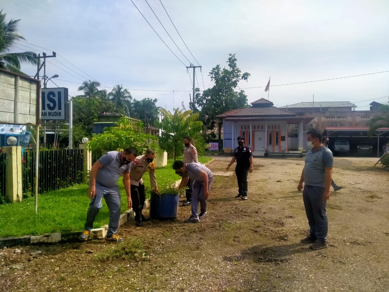 Sambut Ramadhan, Kapolsek Kuantan Mudik Pimpin Goro Bersama