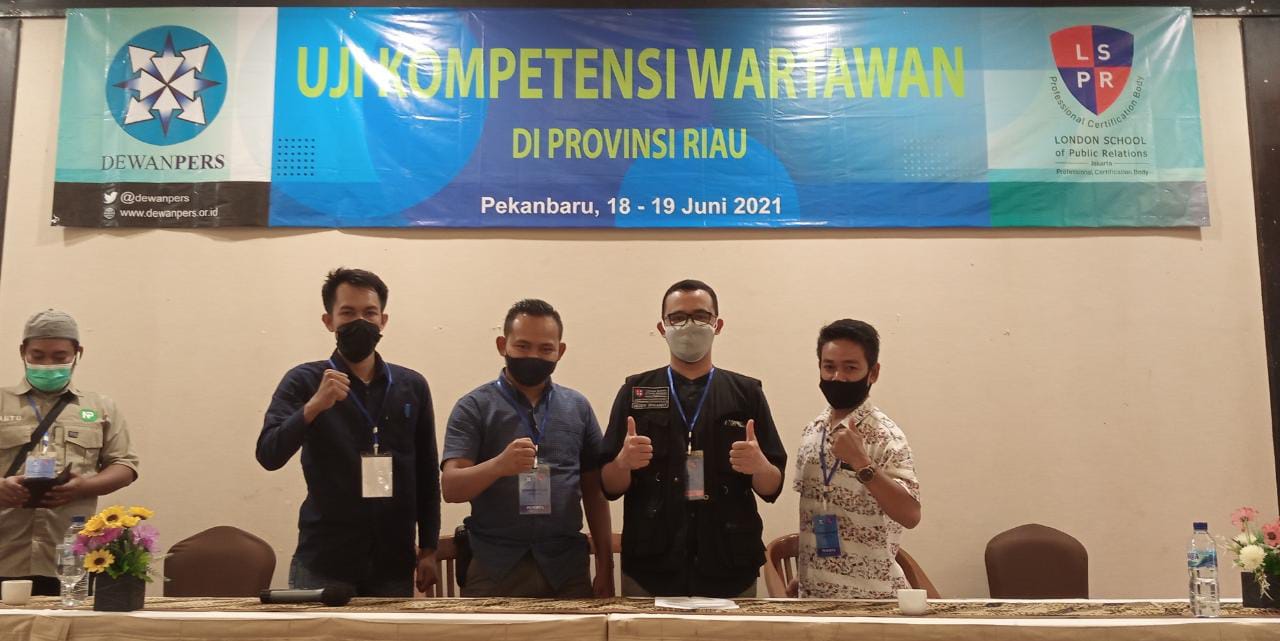 Wabup Kuansing, Apresiasi 3 Wartawan Kuansing Yang Ikut UKW, Lulus Berkompeten