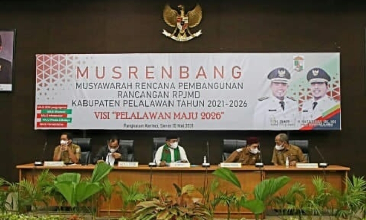 Musrenbang RPJMD 2021-2026 Dimulai, Bupati: Mari Wujudkan Pelalawan Maju