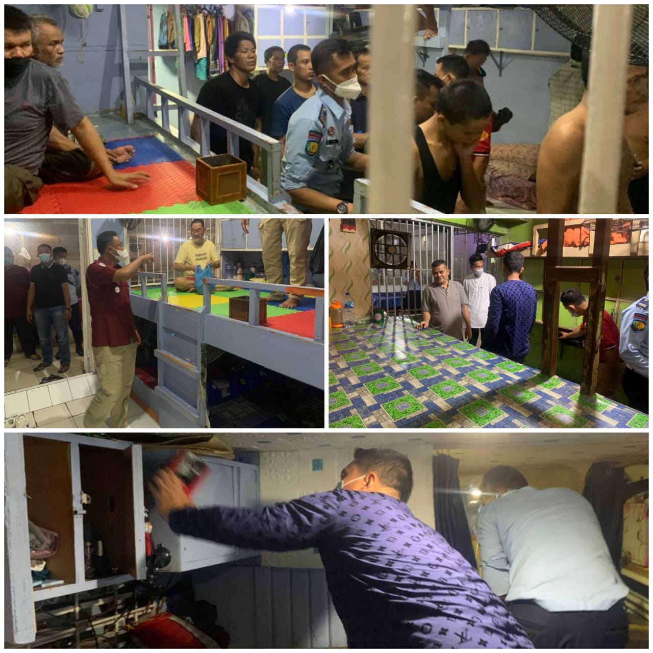Lapas Bagansiapiapi Razia Insidentil, Ini yang Ditemukan Petugas