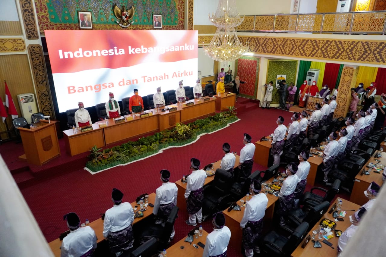 Ketua DPRD Pimpin Rapat Paripurna Istimewa Hari Jadi Kabupaten Pelalawan Ke-22