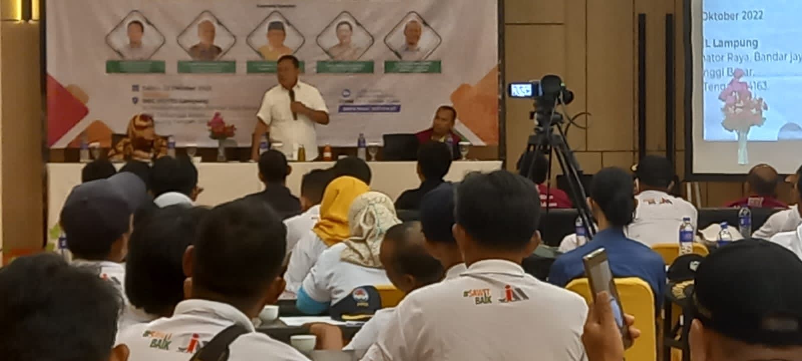 DPR RI, BPD PKS  dan JIM Gelar Bimtek dan Expo Sawit, Kadis Perkebunan : Produksi Sawit Lampung Masih Rendah