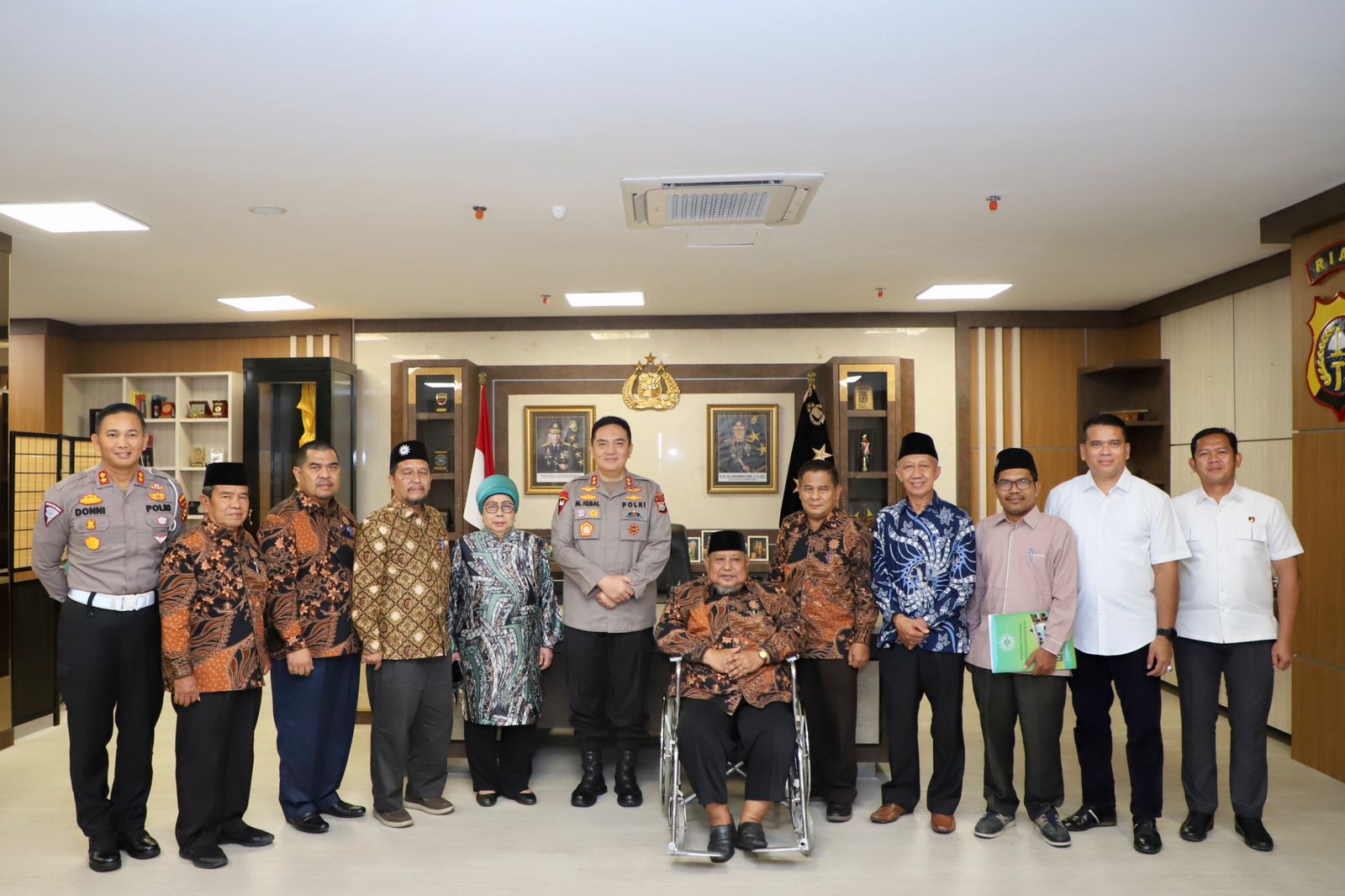 Persiapan Muktamar ke Solo, PW Muhammadiyah Riau Silaturrahmi dengan Kapolda 