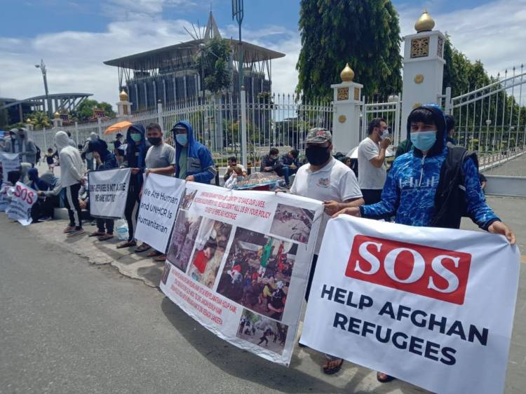 Kesbangpol Pekanbaru Mengaku Perlakukan Imigran Asal Afganistan dengan Baik