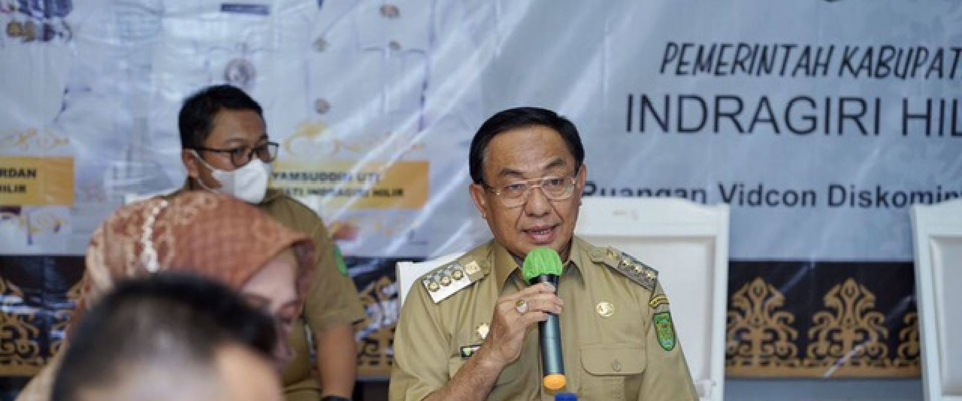 Bupati Inhil Laksanakan Rapat Dengan kementerian Keuangan 