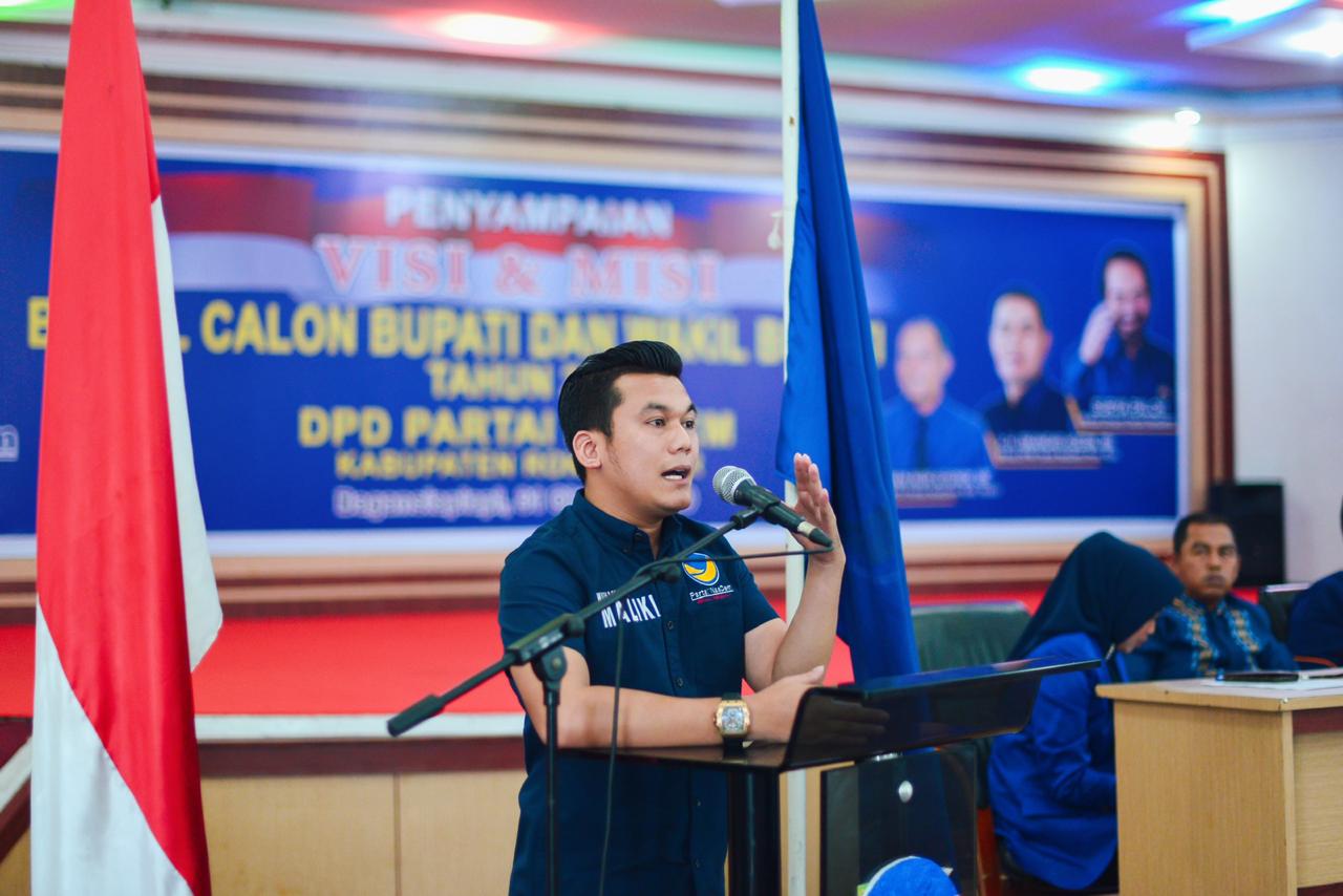 Maliki Optimis Didukung Nasdem Pada Pilkada Rohil