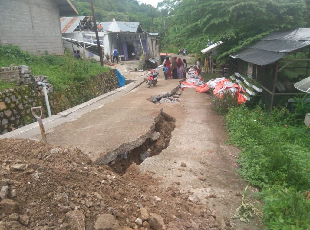 Peristiwa Tanah Bergerak Terjadi lagi, ini Penyebabnya