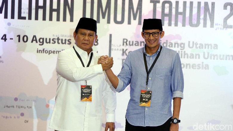 Persoalan Masyarakat, Prabowo-Sandi Fokus pada Program Bidang Ekonomi