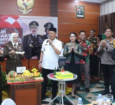 Wakil Ketua DPRD Inhil dan Setwan Hadiri Hari Bhakti Adhyaksa Ke-62