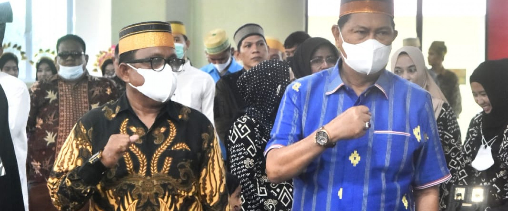 Wabup H.Syamsudin Uti Hadiri Pelantikan IKAMI Sul-Sel Cab.Inhil Periode 2021 - 2022