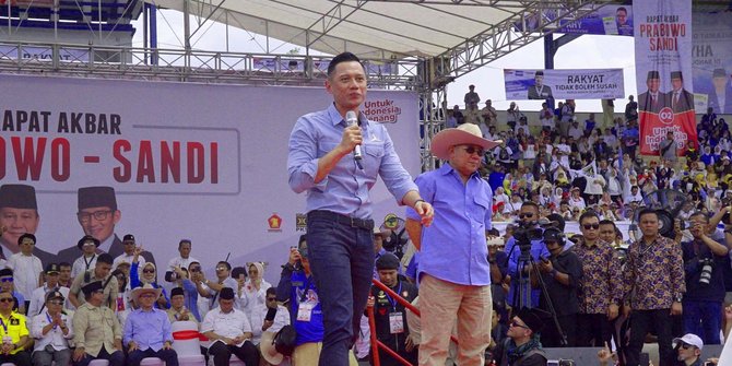 Prabowo Perkenalkan AHY hingga Aher untuk Posisi Menteri