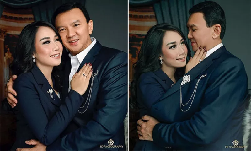 Ahok Unggah Foto Pernikahan Dengan Puput Nastiti Devi