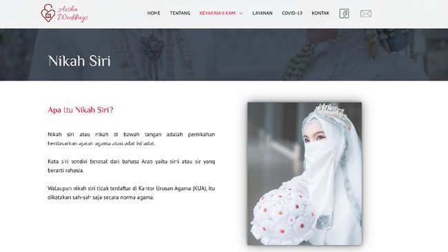 Heboh, Wedding Organizer Ajak Nikah Muda, Poligami, dan Nikah Sirri 