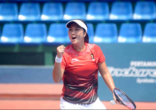 Tuntaskan Misi dengan Apik, Cabang Tenis Tunggal Putri Raih Emas