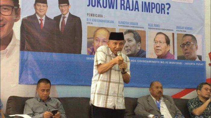 Amien Rais: Pihak Kami Sudah Siapkan bukti Untuk Bongkar Kecurangan KPU