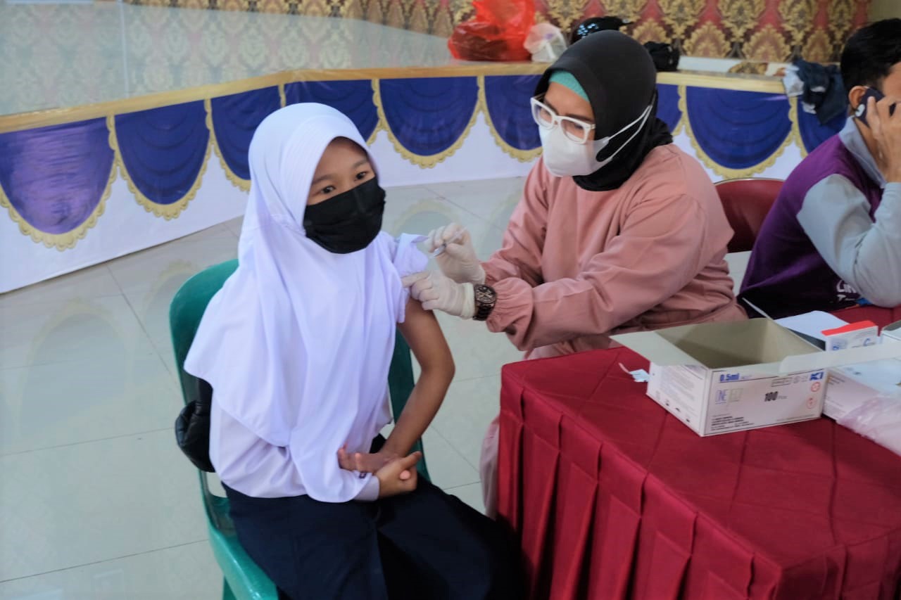 Ingat ! Tidak Vaksin, Pelajar di Rohil Tidak Dibenarkan Ikuti PTM