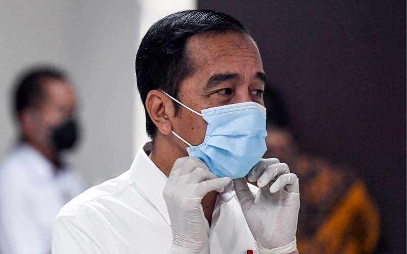 Jokowi Minta Pemda Belanja Masker Besar-besaran