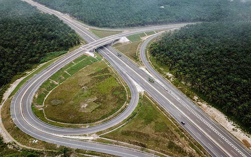 Berikut Titik Â Rawan Macet di Tol Trans Sumatera Mudik Lebaran 2022