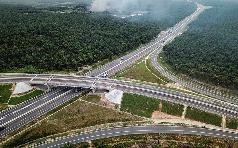Diresmikan Maret, Tol Pekanbaru-Bangkinang Dioperasikan Sebelum Idul Fitri