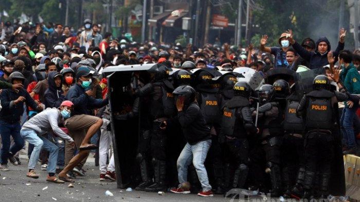 Polisi Tangkap 3.862 Pengunjuk Rasa di Seluruh Indonesia