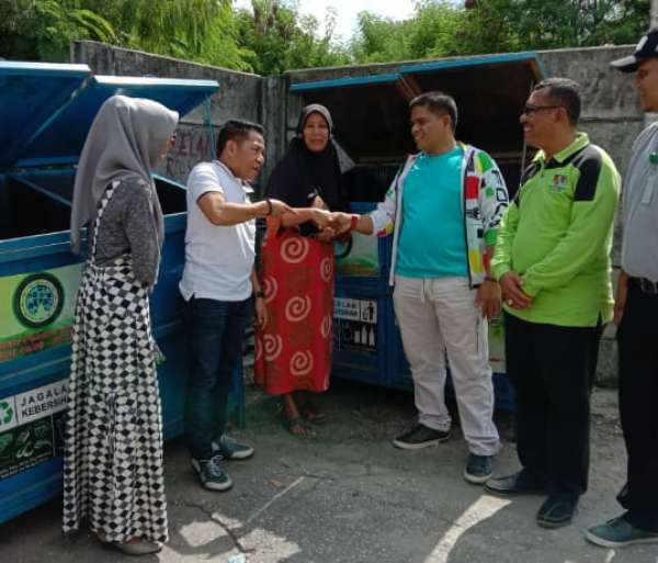 DLHK Sudah Sebar 30 Tong Sampah Portable