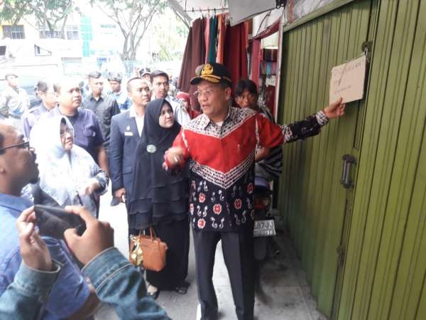 TPS yang Disewakan Pedagang Sukaramai di Ambil Alih