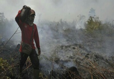 Pekanbaru Masih Diselimuti Asap, 59 Hotspot Terpantau di Riau