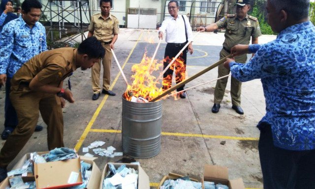 Masih ada 174 Kota yang Belum Melaksanakan Pemusnahan KTP-el Rusak